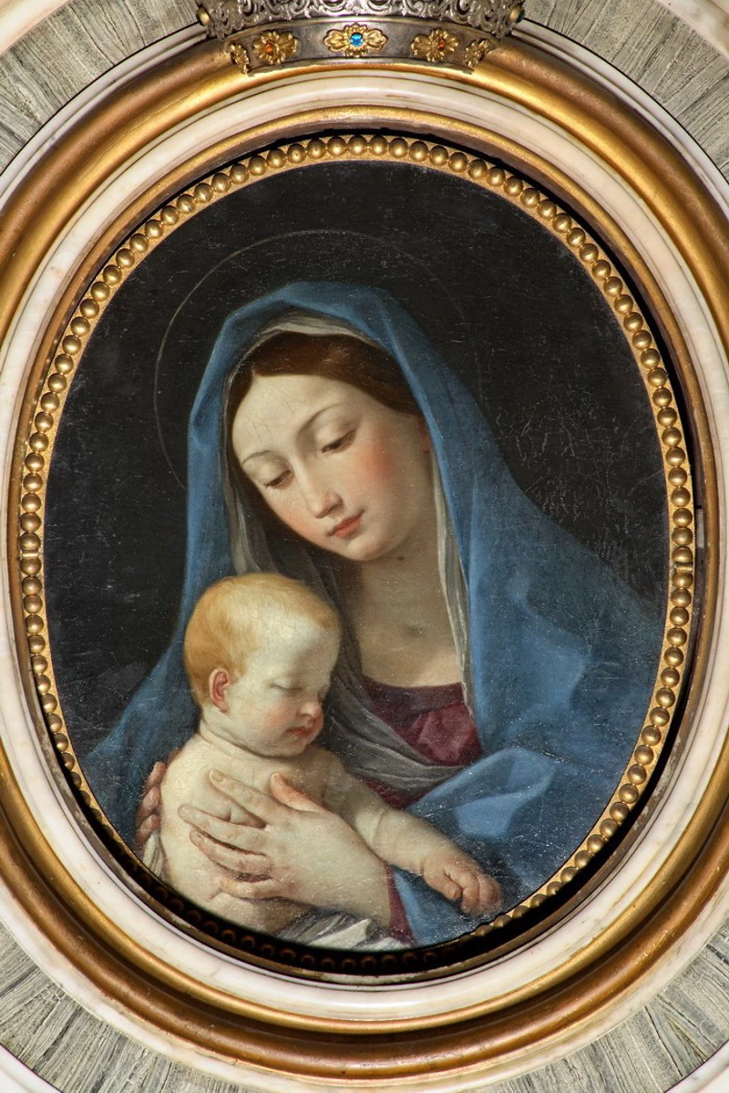 157-Madonna con Gesù Bambino (Madonna del Suffragio)- Chiesa di S. Bartolomeo, Bologna 
